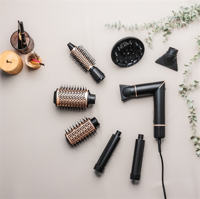 Hâws Hot Airstyler Deluxe 8 Dele - Vejledende Udsalgspris 2.199,-